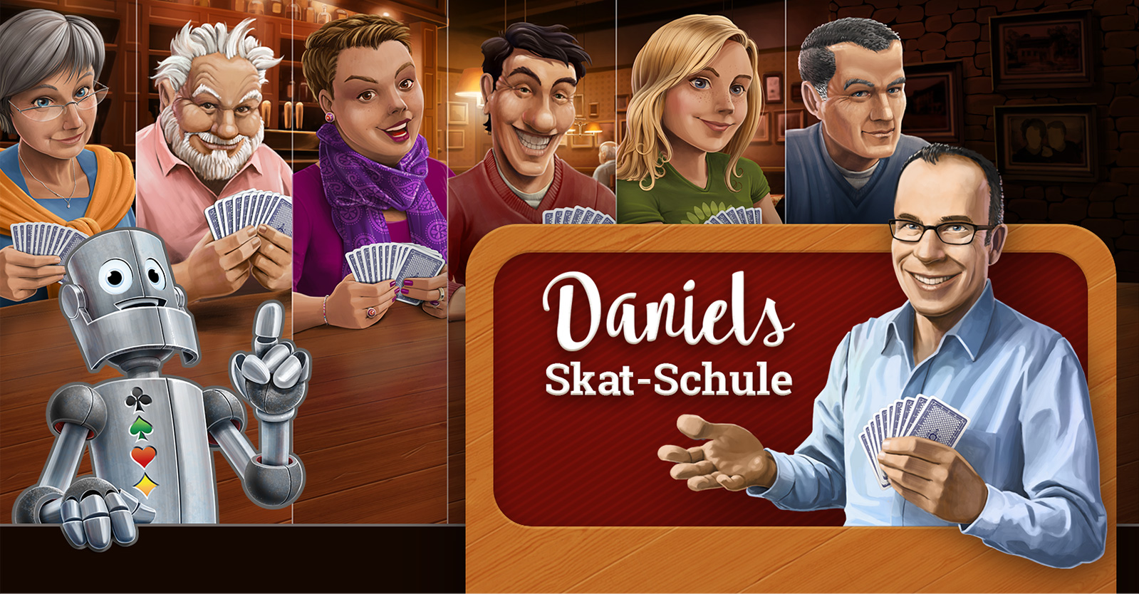 Skat UI/UX Design Charakterdesign